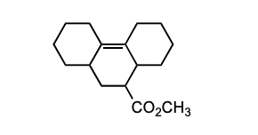 <p>Which of the following pairs of compounds could be used as the basis for a Diels-Alder synthesis of the compound shown below?</p>