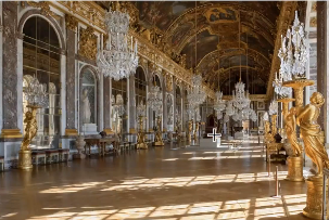 <p>A room with mirrors, created for Louis XIV.</p>
