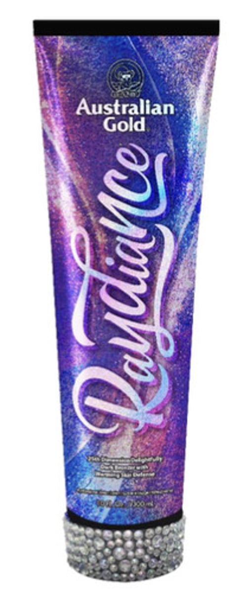 <p>-$98</p><p>-10 oz tube</p><p>-25th Dimension Delightfully Dark Bronzer: Grand blend of Henna, Caramel, Annatto and DermaDark® Bronzer work together to produce more natural, uniform instant bronze results.</p><p>-Warming Skin Defense: Unique UV-activated warming blend that gives skin a flushed non-irritated glow, while protecting and rejuvenating for a flawless complexion.</p><p>-Bio-Active Bronzing Minerals: Naturally obtained 92 essential minerals rejuvenate and soothe for visibly smoother skin.</p><p>-Flawless Finish: Leaves skin with a touchable, powder-like feel.</p><p>-Fragrance: Berry Bliss</p>