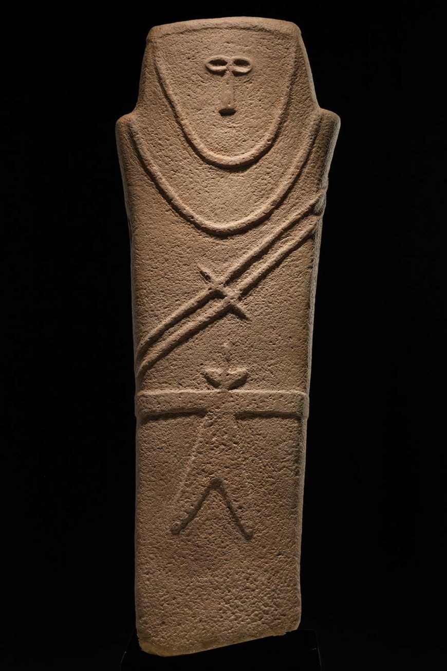 <p>Anthropomorphic Stele</p>