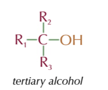 <p>tertiary alcohol</p>