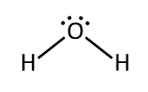 <ul><li><p>bent</p></li><li><p>charge not evenly distributed so polar</p></li></ul>