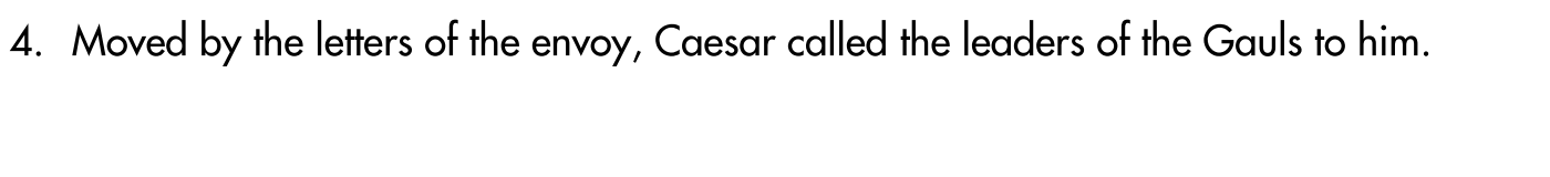 <p>Translate into Latin:</p>