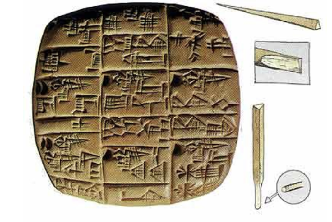 <p>cuneiform </p>