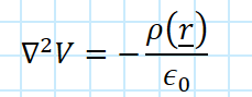 <p>Poisson Equation</p>