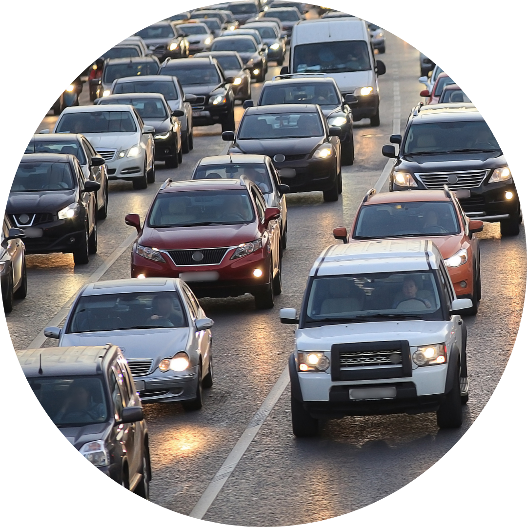 <p><strong><em>потік транспортних засобів</em></strong><br><br>Traffic lights are directing the flow of vehicles</p>