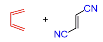 <p>Diels alder + trans alkene</p>