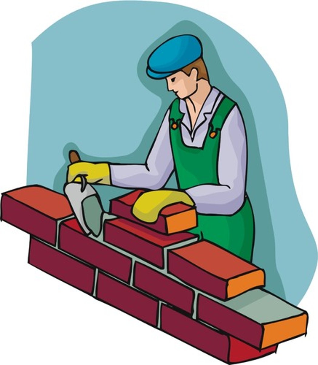 <p>built, built</p>