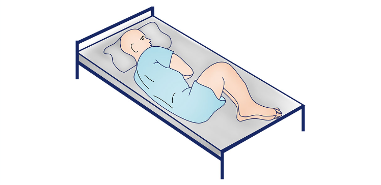 <p>knee chest</p>