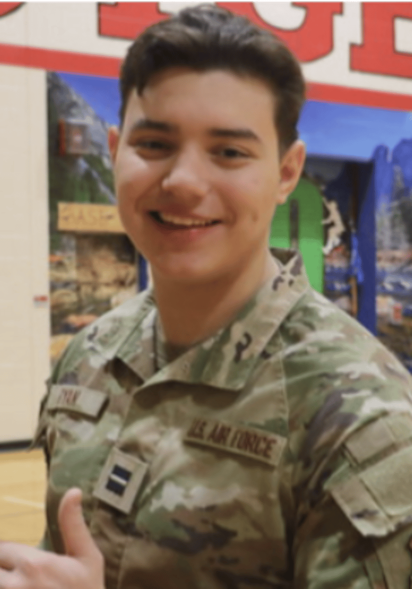 <p>Cadet Lieutenant Colonel John D. Ryan</p>