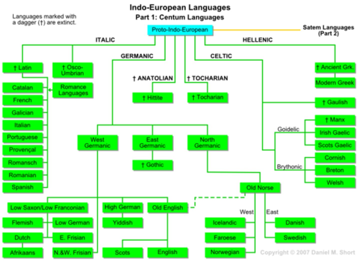 <p>Variety of languages that come from one ancestral langauge</p><p>Think of a big friend group with a good mix of people but all met cause of one person that started the group</p><p>ex: Sino tibetan is the " root " to many East asian langauges. The blue print</p>