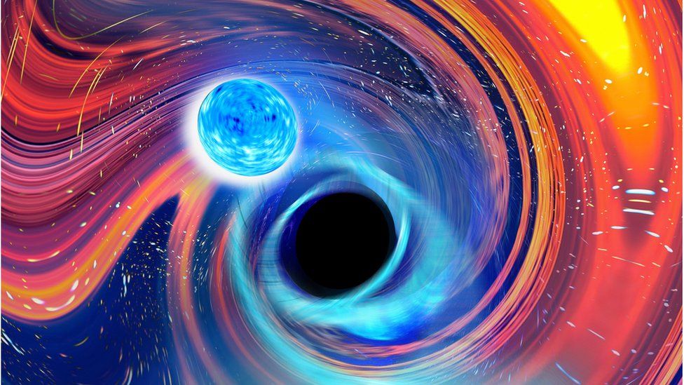 <p>Densest, almost black hole</p>