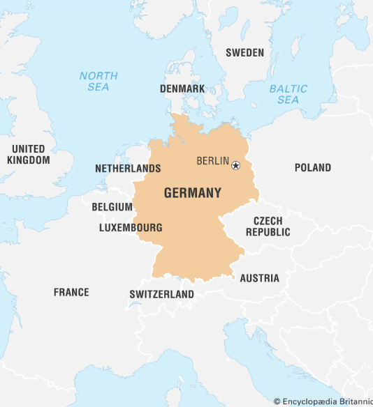 <p>Holy Roman Empire, Protestant Reformation (Martin Luther), major power in both world wars</p>