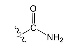 <p>Amide: weakly polar, increase solubility of 2-3 carbons</p>