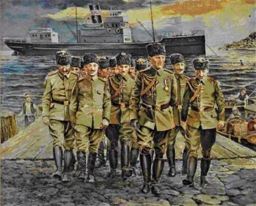 <p>Mustafa Kemal’in Samsun’a çıkması</p>