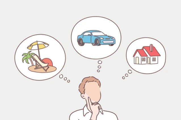 <p>to wish, to will</p>