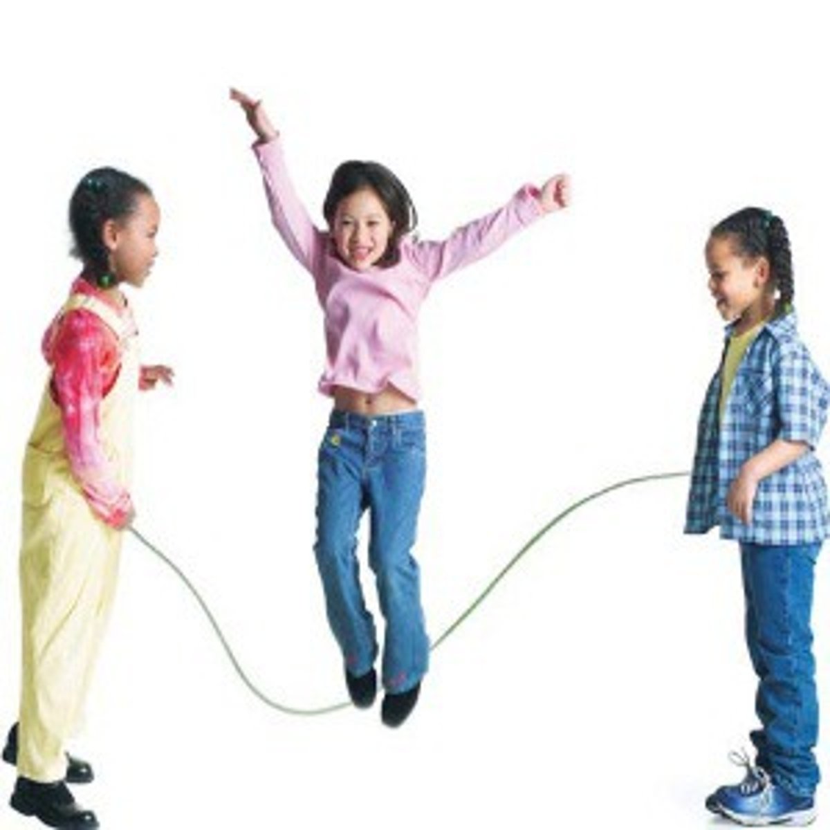 <p>They used to jump rope</p>