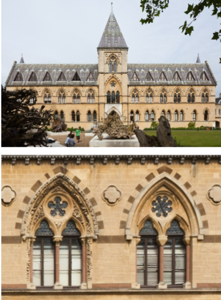 <ul><li><p><span>Column capitals - they were cast from custom molds, giving them many different forms</span></p></li><li><p><span>Not completed to the original plan - Ornamental carvings around the windows</span></p></li><li><p><span>iron and glass</span></p><p><span>molds handcrafted (all different)</span></p></li><li><p><span>skeletal grid</span></p><ul><li><p>living architecture</p></li></ul></li></ul><p></p>