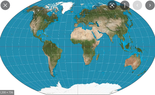 <p>Advantages: Shows minimum distortion in reference to land, distance, and direction Limitations: Very distorted at poles, Lines of longitude and latitude are curved</p>