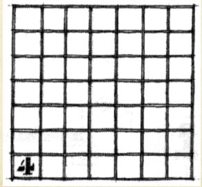 <p>Consists of two sets of parallel paths that intersect at regular intervals and create square or rectangular fields of space</p>