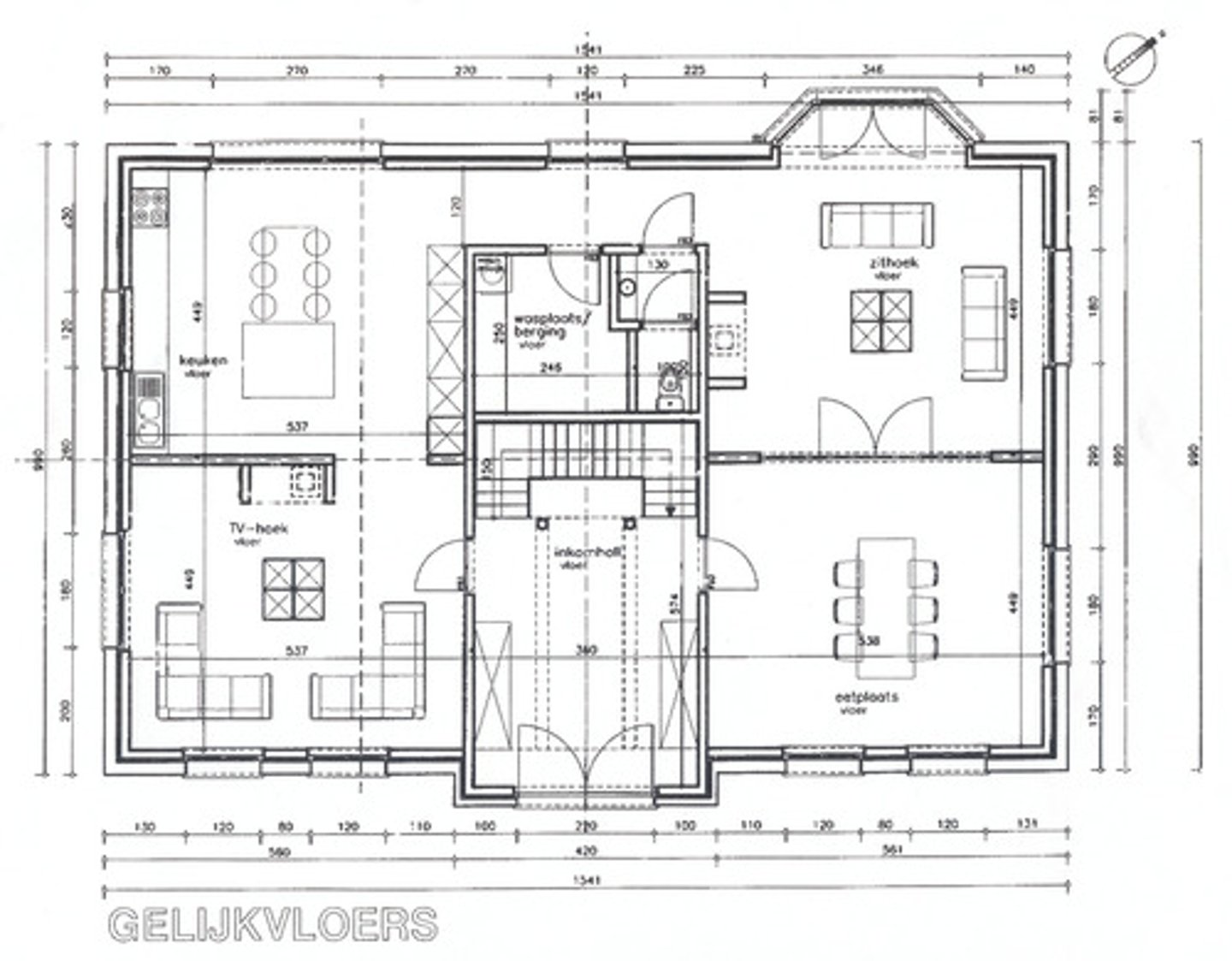 <p>the map of a floor of a building</p>