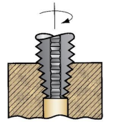 <p>What drilling operation is shown?</p>