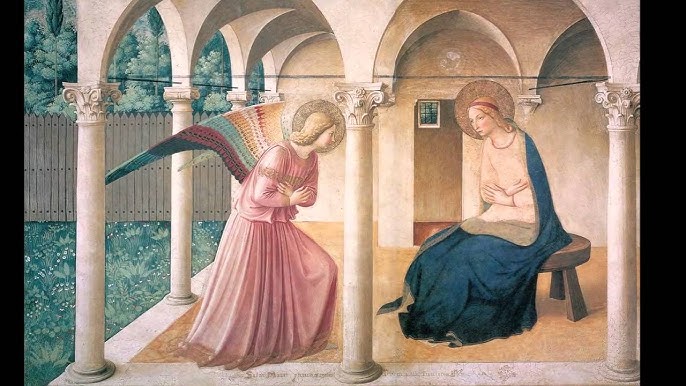 <p>a Dominican monk all of his art were religious. Use of luminous, gem-like colors, diffused light slender forms (The Annunciation)</p>