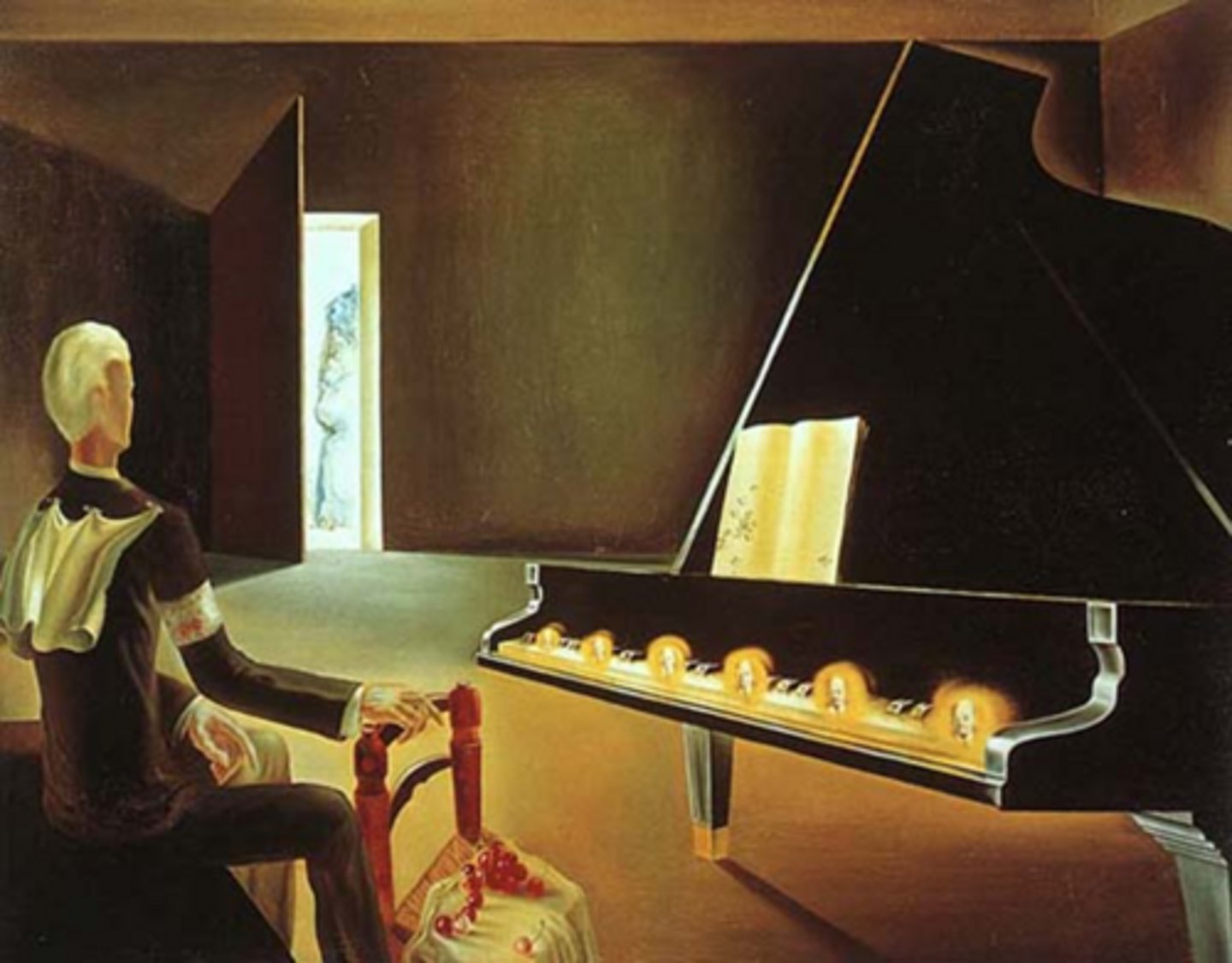<p>Salvador Dali, 1931, oil o/canvas</p>