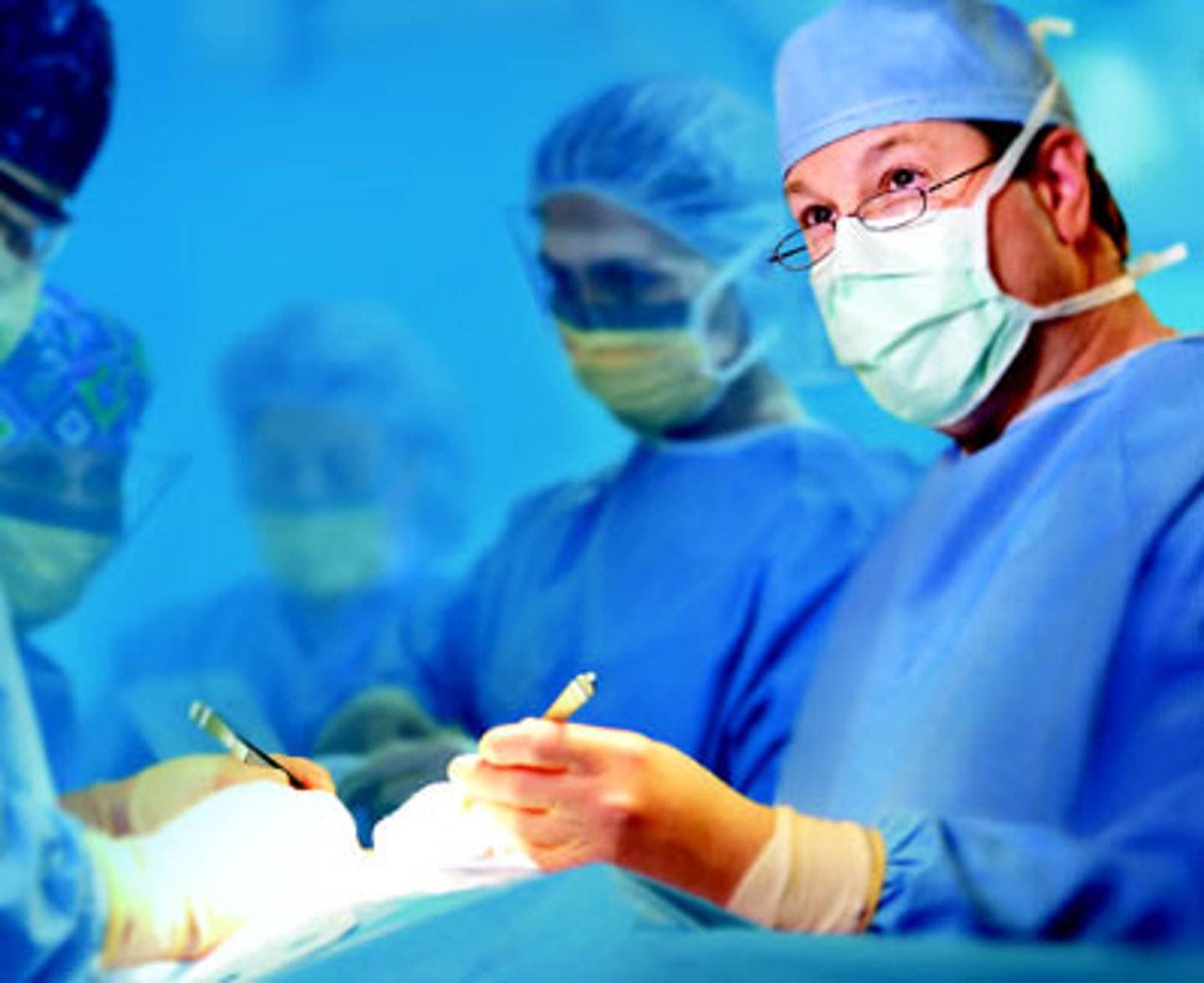 <p>the surgeon</p>