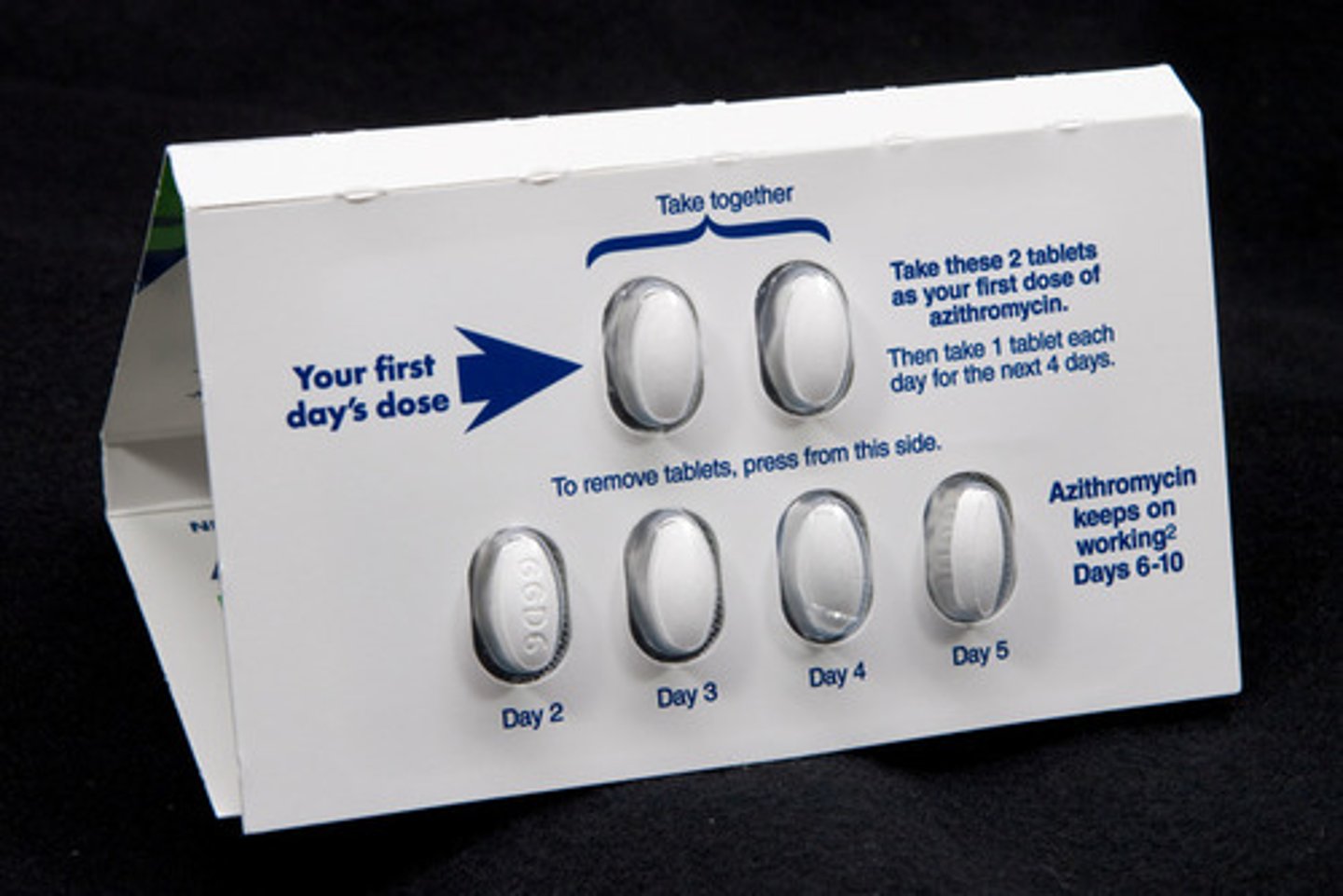 <p><strong>Brand: </strong>Zithromax</p><p><strong>Class:</strong> Macrolide Antibiotic</p><p><strong>Drug Interactions:</strong></p><p><strong>1)</strong> <span class="bgP">reduce effectiveness of birth control</span></p><p><strong>2)</strong> <span class="bgP">Increased risk of bleeding with anticoagulants</span></p><p><strong>Indication:</strong> Bacterial Infection</p><p><strong>Schedule:</strong> NCLM</p>