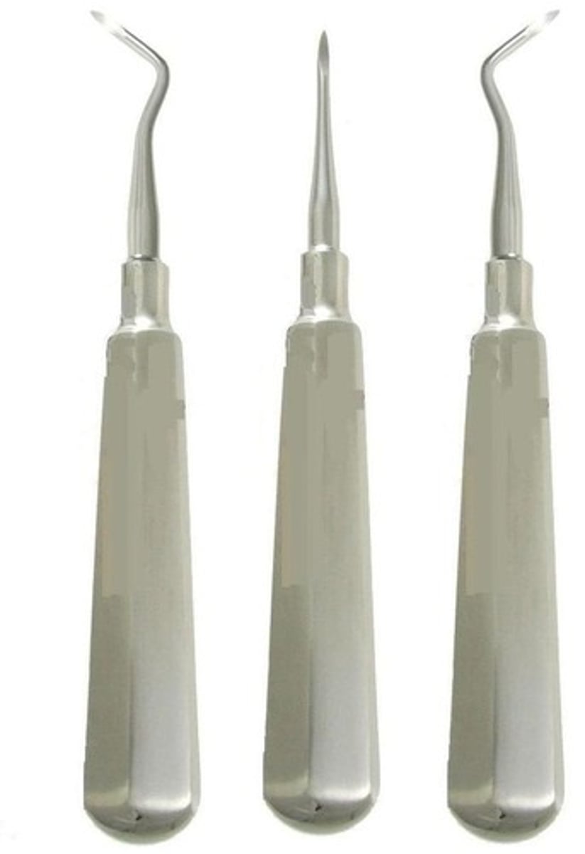 <p>To lift and remove fragments of root</p>