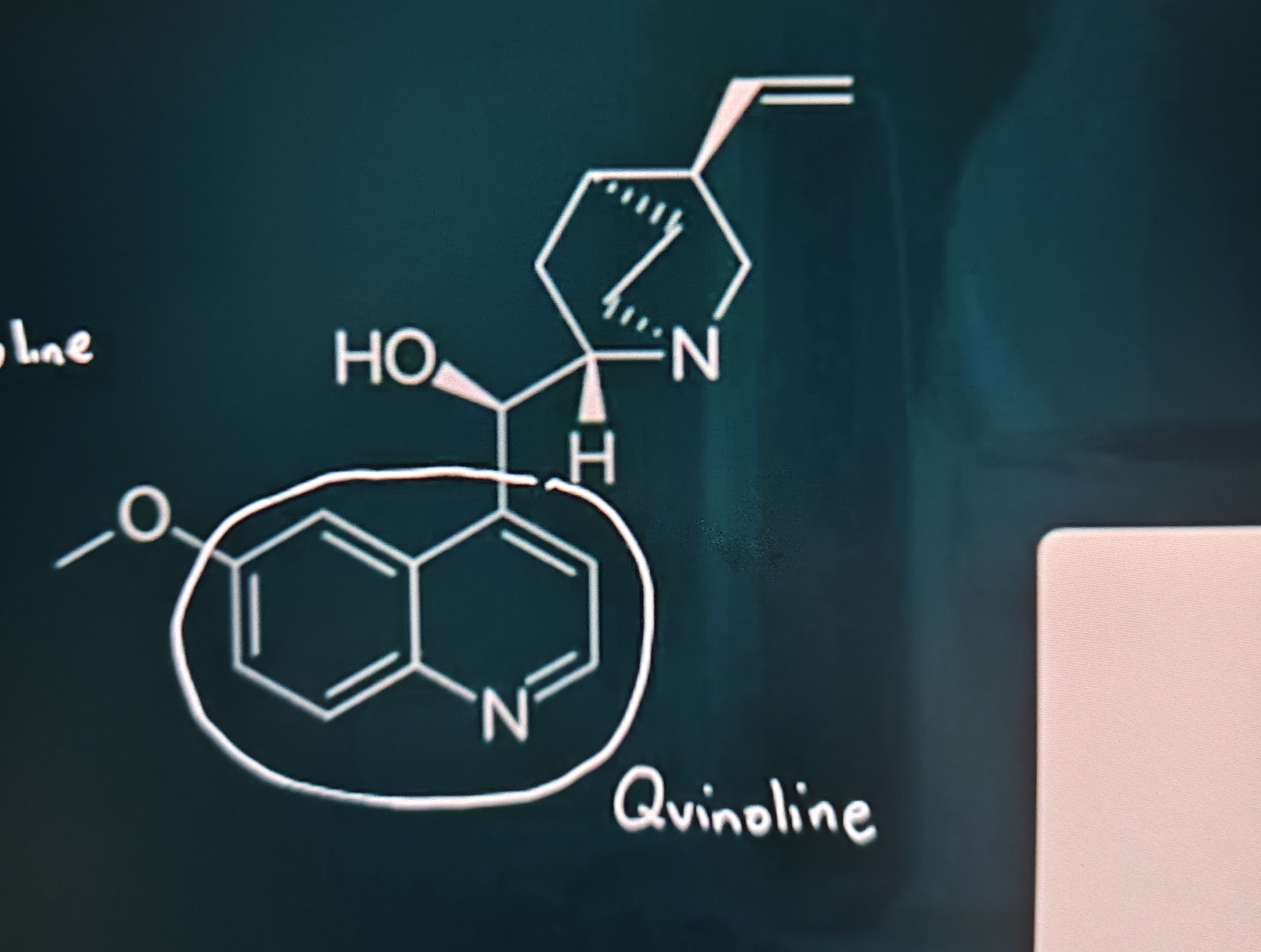 <p>Determine the names of these alkaloids: Refer to the picture</p><p>A. Quinine - Quinoline</p><p>B. Morphine - Isoquinoline </p><p>C. Caffeine - Purine/Xanthine</p><p>D. Reserpine - Indole</p>