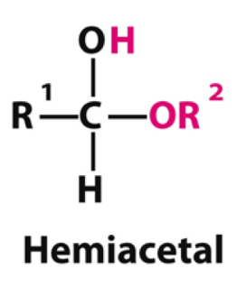 <p>Hemiacetal</p>