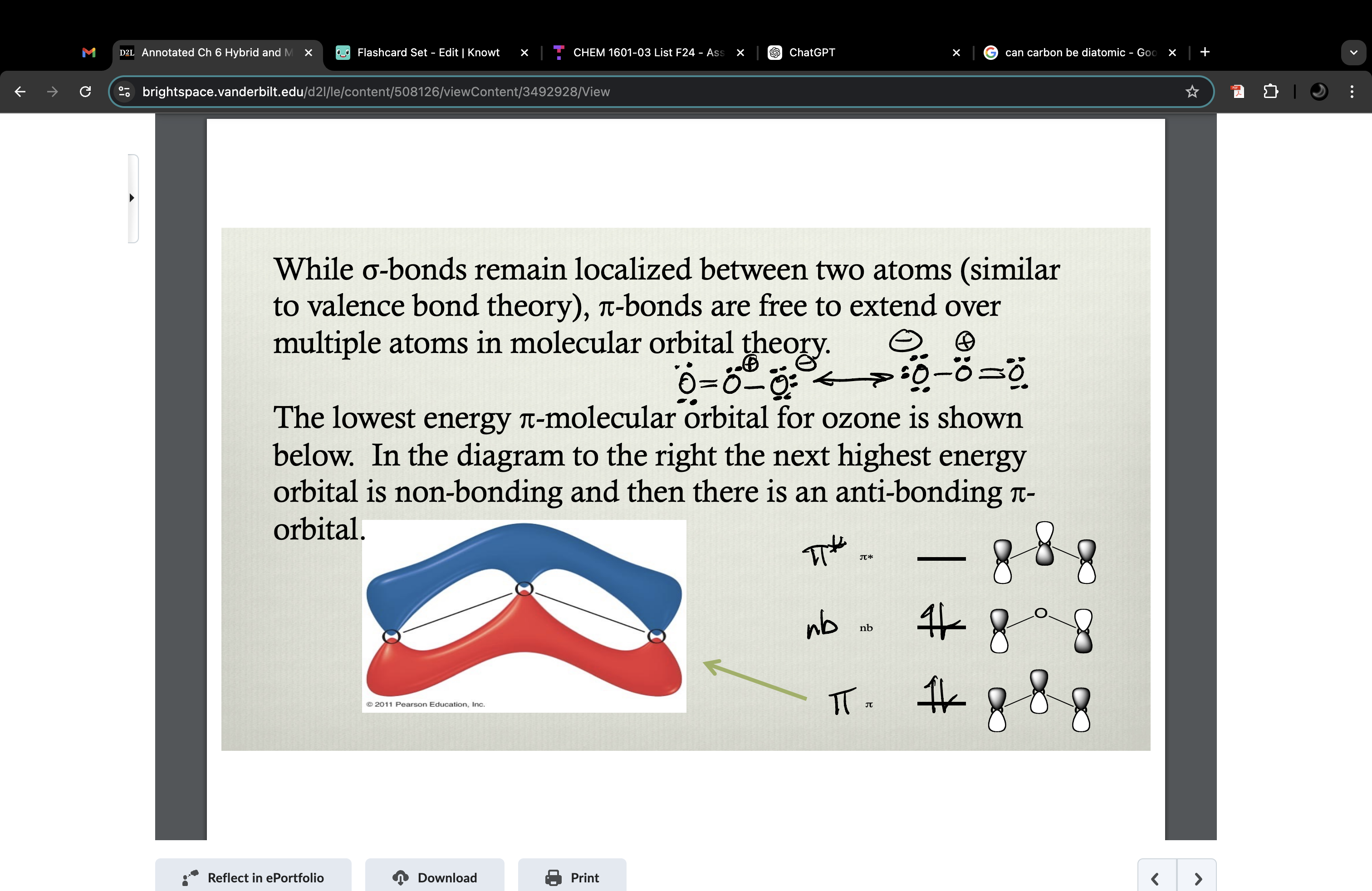 <p>…over multiple atoms in molecular orbital theory </p><p></p>