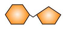 <p>Two single sugar units combined</p>