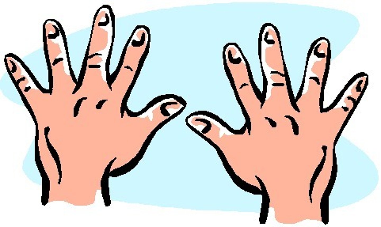 <p>The process of separating items by hand. | Ex: Manual sorting is done before machine sorting.</p>