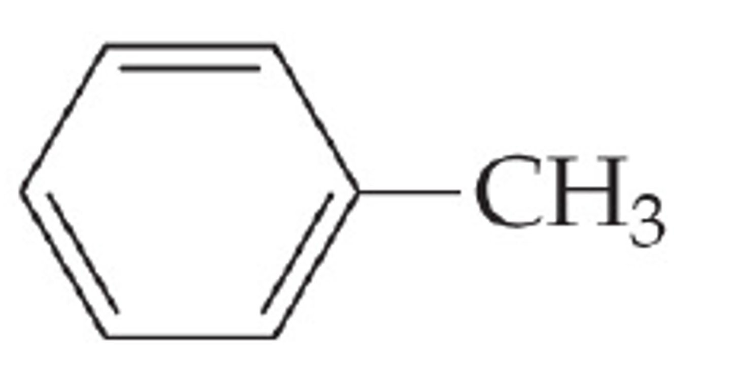 <p>methylbenzene</p>