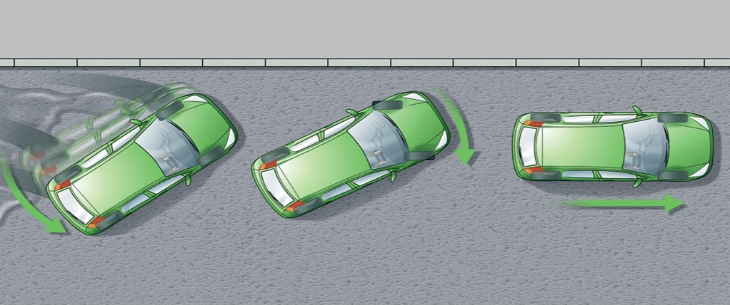 <p><strong>Caused by hard braking(Locking the wheels).</strong></p>