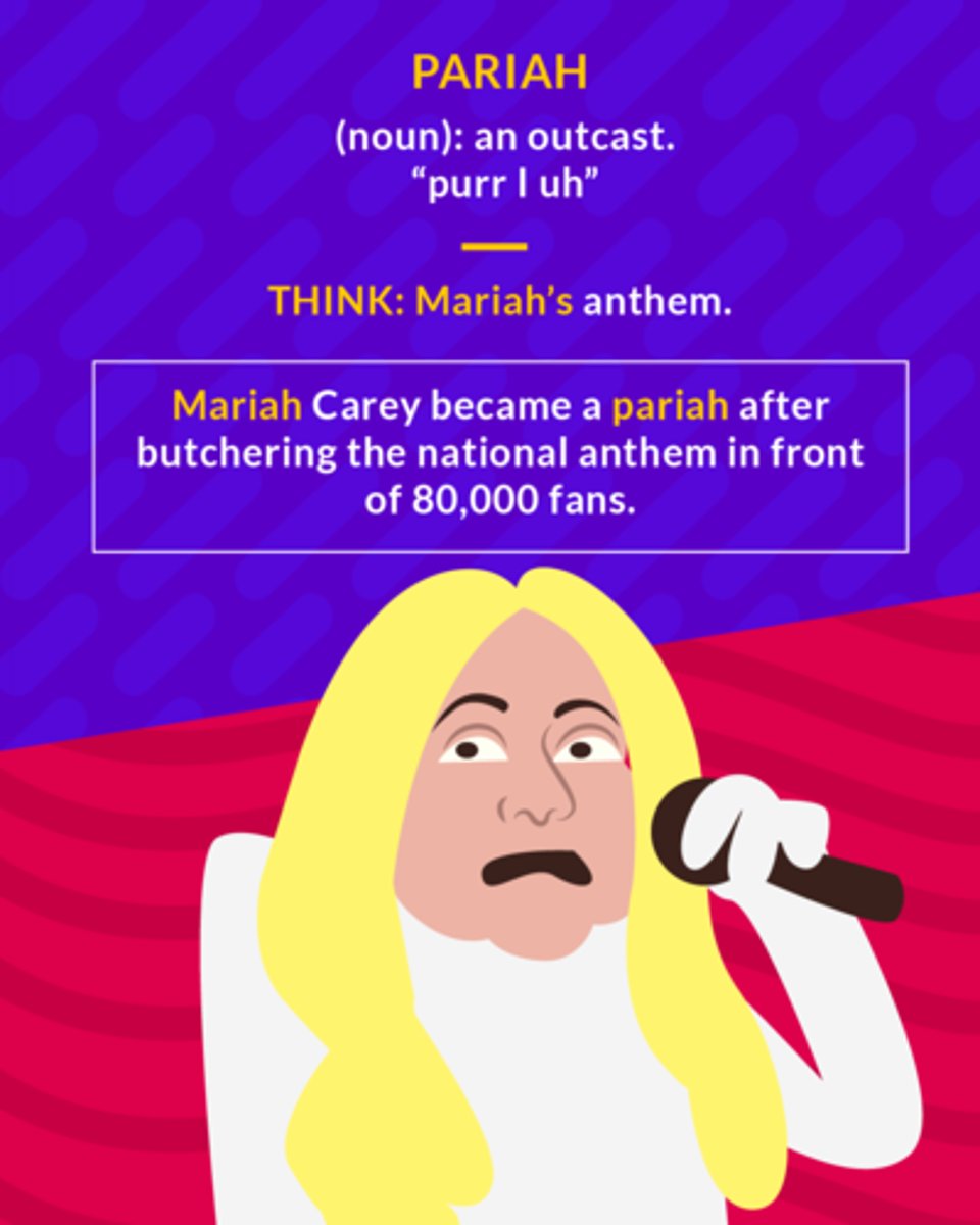 <p>(noun) an outcast</p>