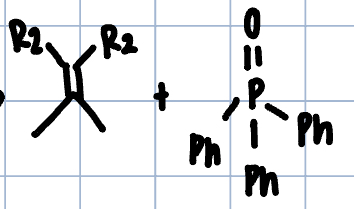 <p>witting reaction</p>