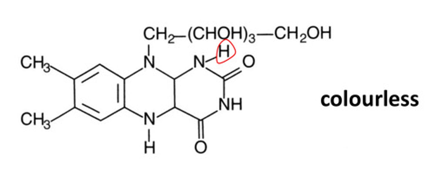 <p>Flavohydroquinone, colourless</p>