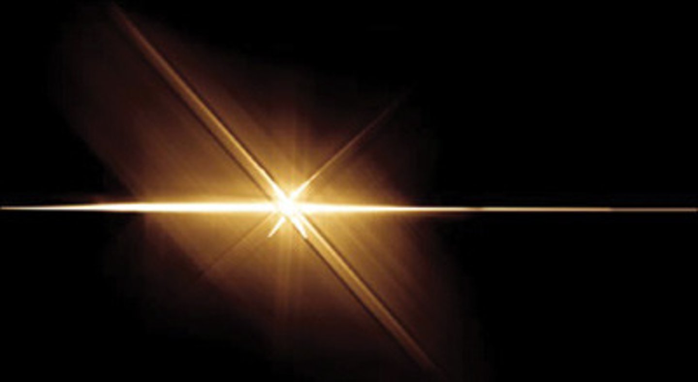 <p>The brightness of a star as compared to our sun.</p>
