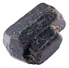 <p>black-brown, vitreous/dull luster, 5.5-6 hardness</p>
