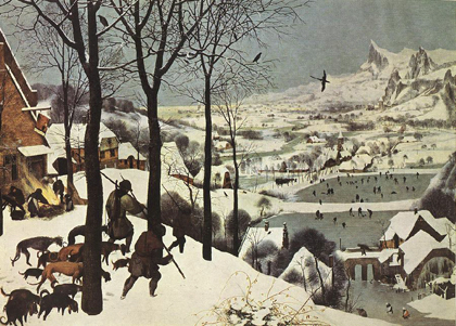 Hunters in the Snow