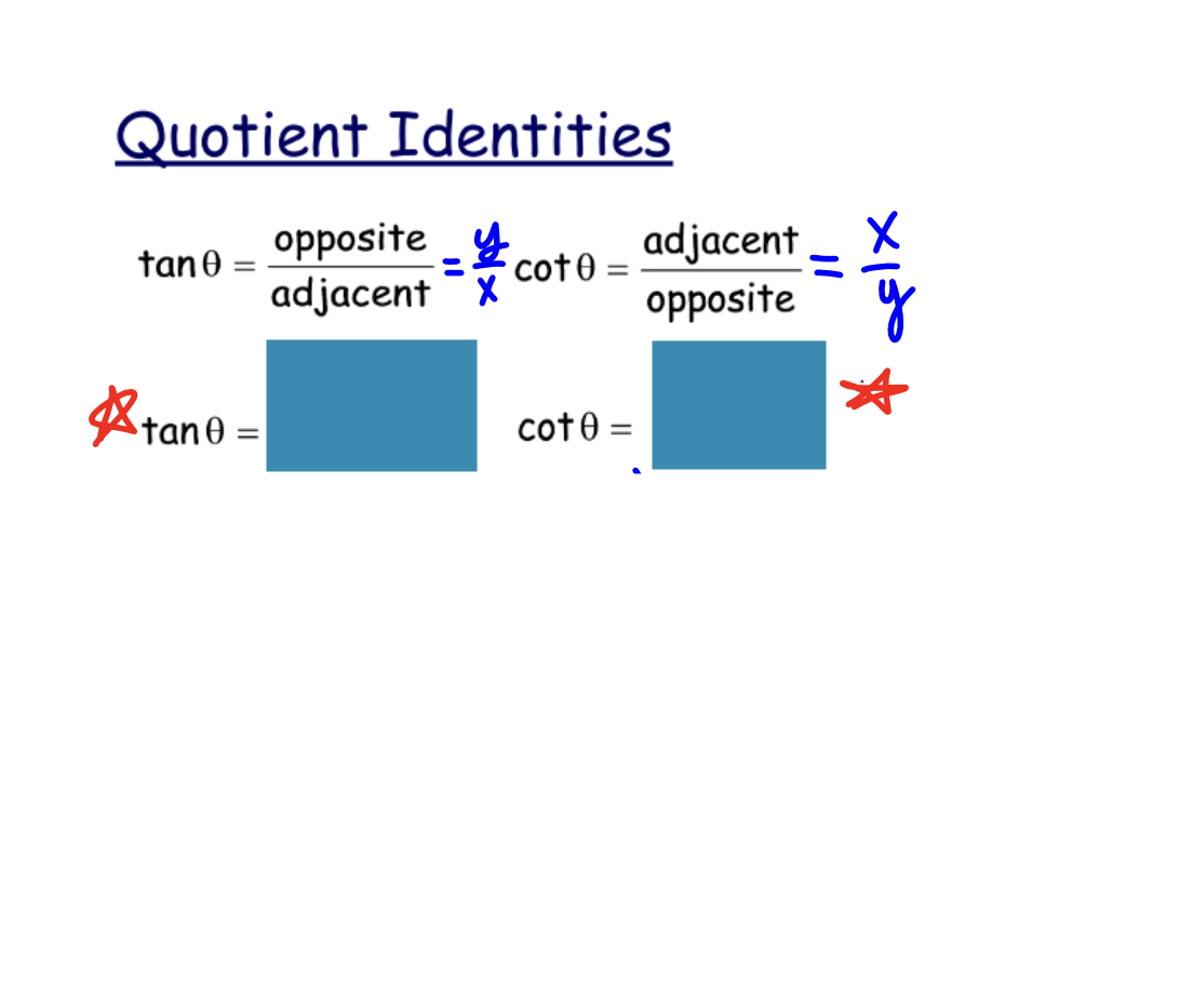 <p>Cot(theta)=</p>