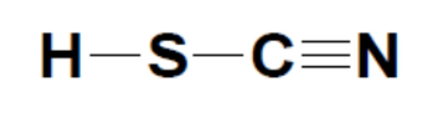 <p>Thiocyaanzuur</p>