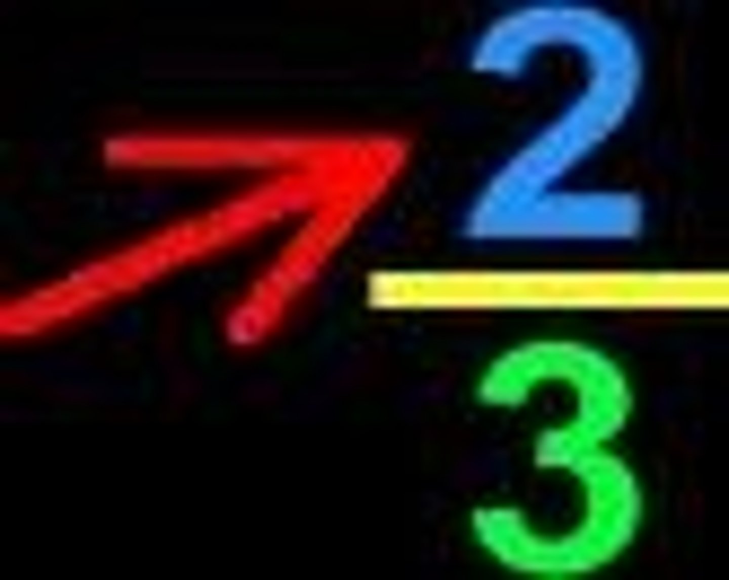 <p>the top number in a fraction</p>