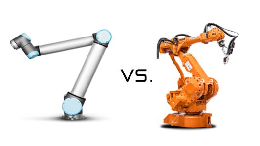 <p>What are 2 advantages of a Cobot over a normal 6 axis industrial robot?</p>