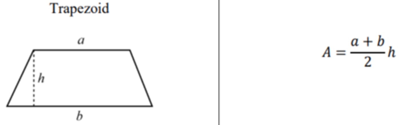 <p>1/2(b1+b2)h</p>