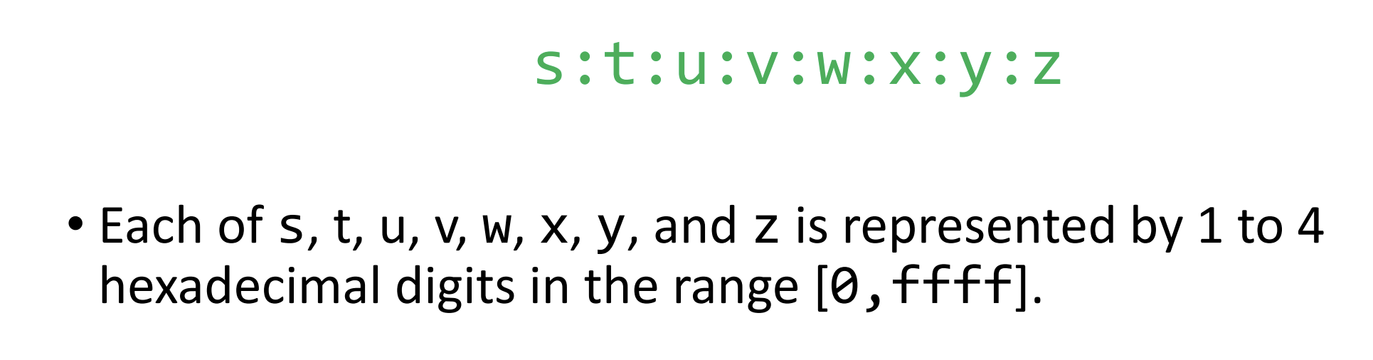 <p>newest version of IP address that assigns computers to 128-bit addresses </p>